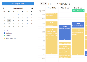 Kalendarz wydarzeń i projektów